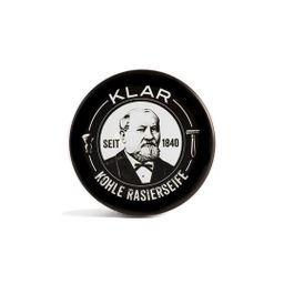 Klar-Seifen - Rasierseife Aktivkohle (palmölfrei)