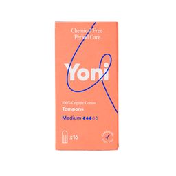 Bio Tampons normal ∙ 100 % Bio-Baumwolle ∙ ohne Plastik & Duftstoffe ∙ Yoni