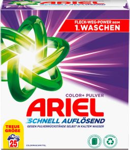 Ariel Pulver Waschmittel Wachpulver Color 25WL
