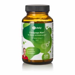 vitelly Cordyceps Man Kapseln – mit Cordyceps, Zink und B-Vitaminen für Männer