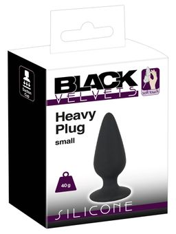 Black Velvets - Analplug  sanfter Plug für Einsteiger