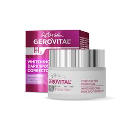 Gerovital Pigmentflecken Korrektor – Strahlender, gleichmäßiger Teint, Anti-Falten, 50 ml