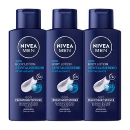NIVEA MEN Body Lotion Revitalisierend Erfrischend 24h Feuchtigkeit
