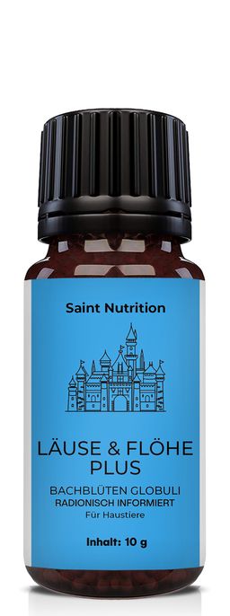 Saint Nutrition® Läuse & Flöhe Plus Kügelchen für Hund & Katze