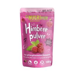 NutriPur gefriergetrocknetes Fruchtpulver, Himbeeren