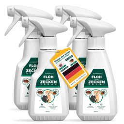 SILBERKRAFT Floh- & Zeckenspray Hunde und Katzen