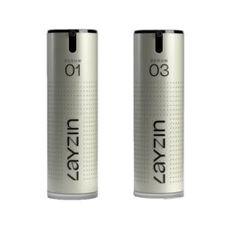 LAYZIN Vorteilset - Augen- & Tränensäcke-Serum + Feuchtigkeits-Serum