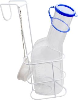 Medi-Inn Urinflasche PC mit Betthalter für Männer 1000 ml