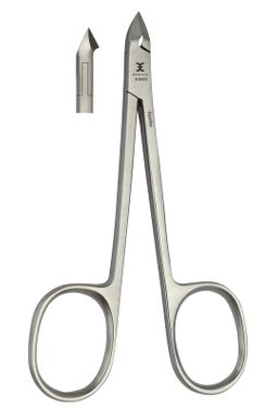 Excellent Solingen Nagelhautzange mit Scherengriff