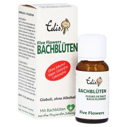 Edis Five Flowers Notfall Bachblüten Globuli