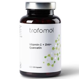 TROFOMOL Vitamin C + Zink + Quercetin, Immun Booster 3-in-1