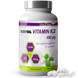 Vita2You Vitamin K2 100µg Kapseln - all trans