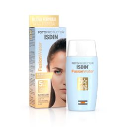 ISDIN Fusion Water LSF 50 Sonnencreme für das Gesicht zur täglichen Anwendung
