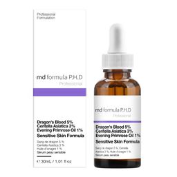 MD Formula Empfindliche Hautserum Drachenblut 5%, Centella Asiatica 3%, Nachtkerzenöl 1% 30ml