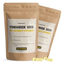 Cupplement® - Bockshornklee (Fenugreek) Kapseln 500 mg Kombipack