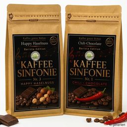 Linecase - Premium Kaffee-Set: Zwei aromatische Sorten in ganzen Bohnen