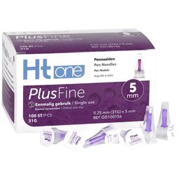HT One PlusFine 5mm Pen-Nadeln (31G) - 100 Stück - Diabetes Insulinspritze