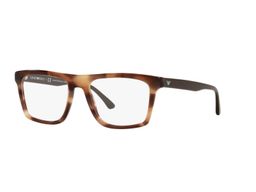 Emporio Armani Kunststoff Fassung Modell  EA3185-5903 Striped Brown