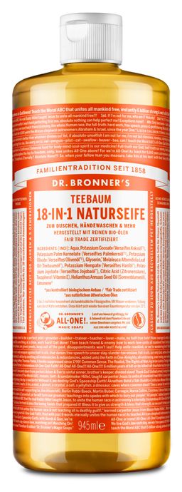 Dr. Bronner's Flüssigseife Teebaum
