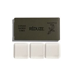 RÉDUZE Duschwürfel Eukalyptus & Minze | 3er Set zum Stressabbau & Entspannung