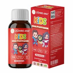Zühre Ana Kids Erdbeer-Multivitamin-Sirup