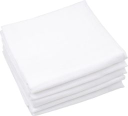 WINDELVIP, Babywindel 100% Baumwolle, 70x70cm, weiß, 5 Stk, 640