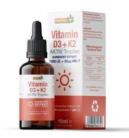 Vitamin D3 K2 Aktiv Tropfen | Canitat M
