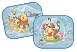 Kaufmann Baby Sonnenschutz für Seitenscheibe, Winnie the Pooh, 2er Pack Auto-Sonnenschutz