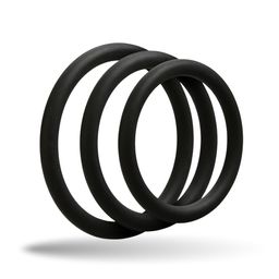 Penisring im 3er Set aus Silikon - Lovelyness