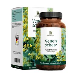 500 mg Rutin Steinklee Komplex 120 vegane Kapseln Bindegewebe laborgeprüft Venenschatz NATURTREU®