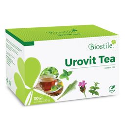 Biostile Urovit Tee – Kräutertee für Blase & Niere mit Melisse, Ginseng & Ingwer