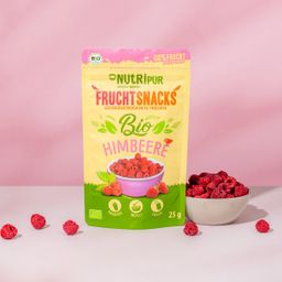 NutriPur gefriergetrocknete Früchte, Bio-Himbeeren