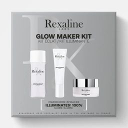 REXALINE Crystal Bright Hautaufhellendes Routine Set für Reisen