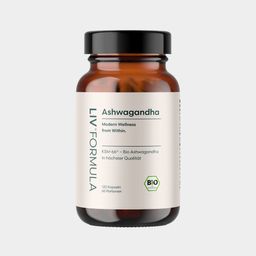 Bio Ashwagandha Kapseln | KSM-66® aus kontrolliert biologischem Anbau