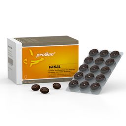proSan VASAL | 200 mg Kakaoflavanole fördern die Gefäßelastizität und einen normalen Blutfluss
