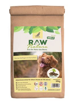 RAW Nature kaltgepresstes Trockenfutter SENIOR