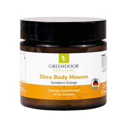 GREENDOOR Shea Body Mousse Sanddorn Orange