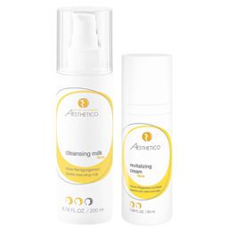 Aesthetico Sparset Cleansing Milk + Revitalizing Cream