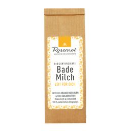 Rosenrot Naturkosmetik - Bademilch - Zeit für Dich   -   Badezusatz - Badepulver