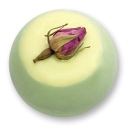 Florex - Badebutter-Kugel mit Schafmilch, Rosenknospe