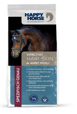 Happy Horse Vitalität Hair-Skin + Joint Müsli 14 kg