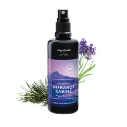 Allgäuquelle Bio Saunaspray Duftspray Infrarotkabinen-Spray Nachtruhe Lavendel