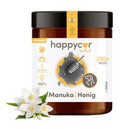 happycor Manuka Honig 250+ MGO für Haustiere, reines Naturprodukt aus Neuseeland