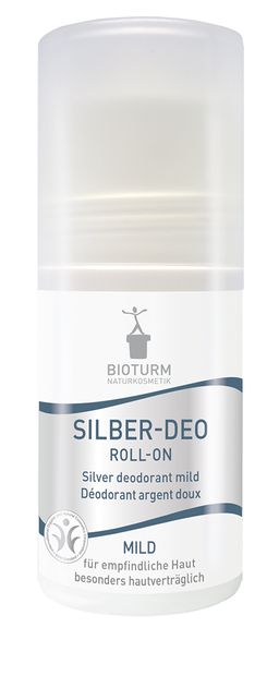 Bioturm Naturkosmetik Silber Deo Roll On Mild 50 ml