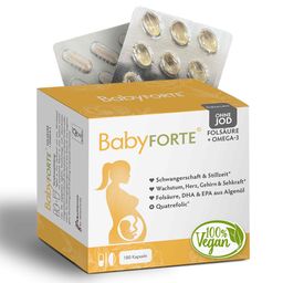 BabyFORTE® Folsäure + Omega-3 OHNE JOD