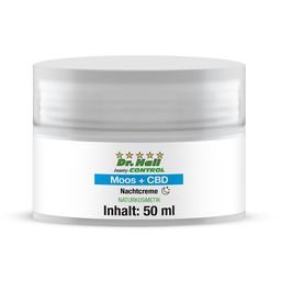 Dr. Hall Moos + CBD Nachtcreme