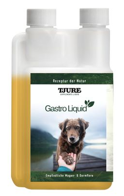 TJURE - Gastro Liquid - 500 ml | Ursachenbekämpfung bei Durchfall |  unterstützt die Verdauung