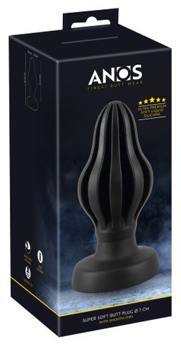ANOS Super Soft Butt Plug 7 cm