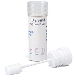 LuxmedIQ Speichel Drogenschnelltest zum Nachweis von 11 Drogen + Alkohol - Drogentest Multi 12