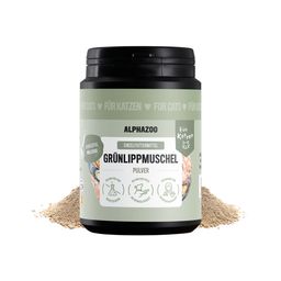 alphazoo Grünlippmuschel Pulver für Katzen – Gelenke & Omega-3